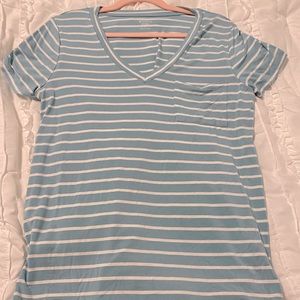Market & Spruce tshirt light blue
